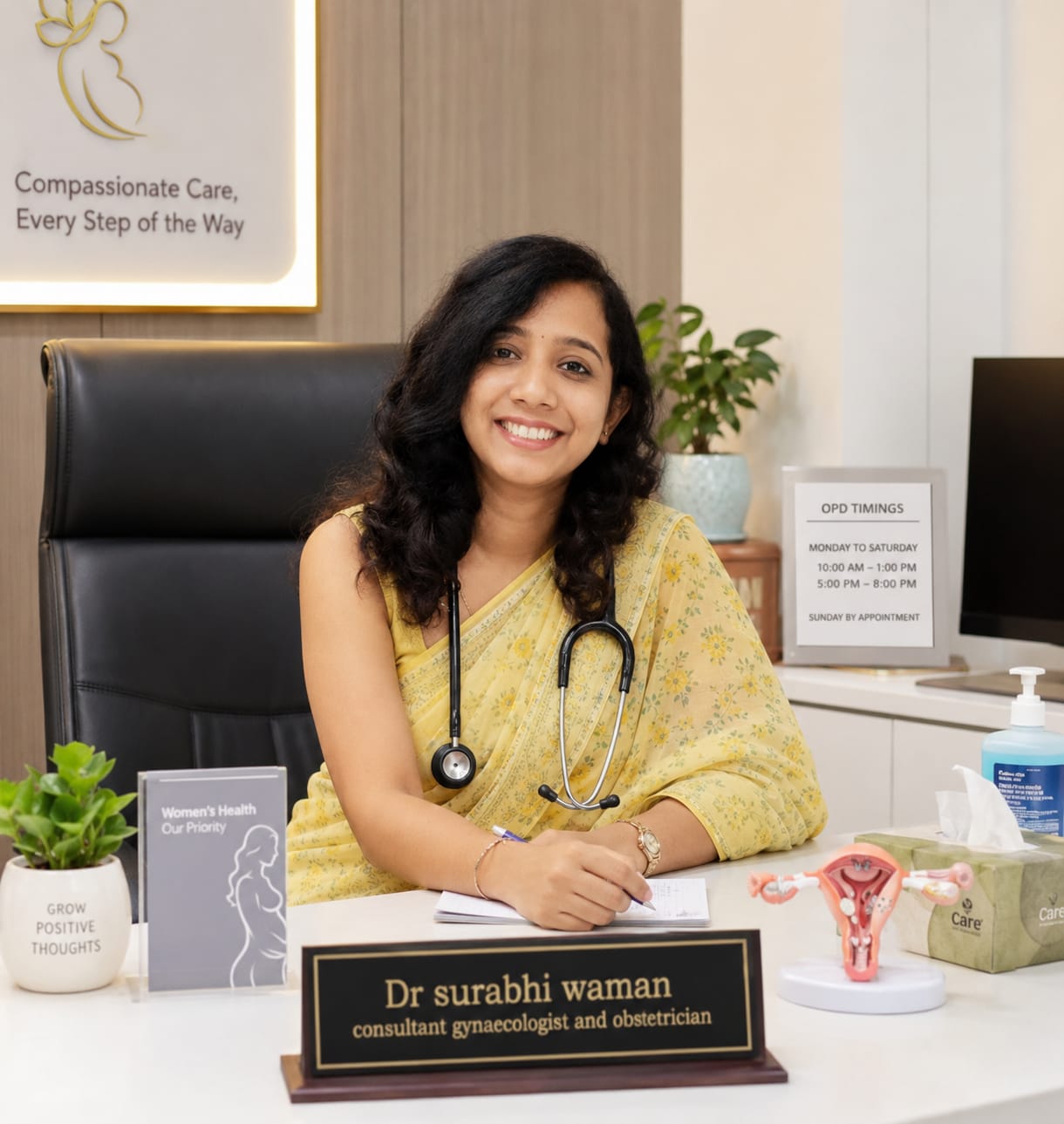 Dr. Surabhi, gynaecologist at Dr. Surabhi's Gynocare Clinic 